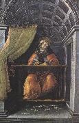 Sandro Botticelli St Augustine in his Study (mk36) oil painting on canvas